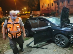 اصابة خطيرة لشاب بحادث طرق ذاتي في حيفا