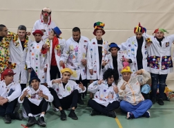المهرج الطبي سرحان محاميد يُنمي مهارات الحس الفكاهي لطلاب إبتدائية البعنة ب ضمن برنامج مسرح الكرامة