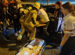 إصابة في حادث طرق ذاتي في شارع ياد لبانيم
