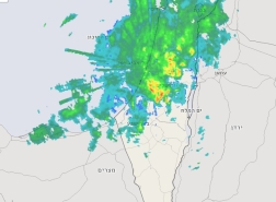 39.5 ملم كمية الرواسب في حيفا