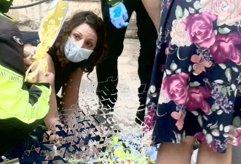 شارع عباس في حيفا : اصابة متوسطة لطفل سقط من  شرفة بيت !