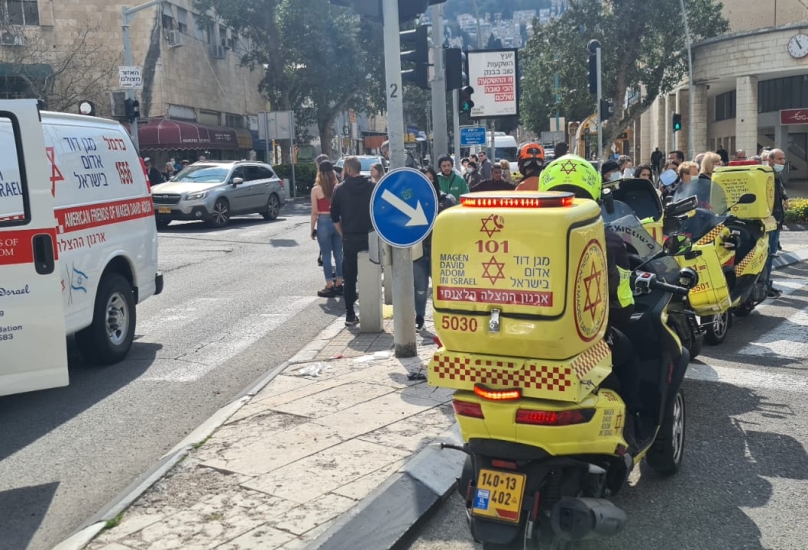 حيفا : إصابة متوسطة لرجل خمسيني!