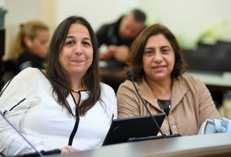 عضو بلدية حيفا عن الجبهة، د. أورنات طورين، تباشر مهامها في بلدية حيفا