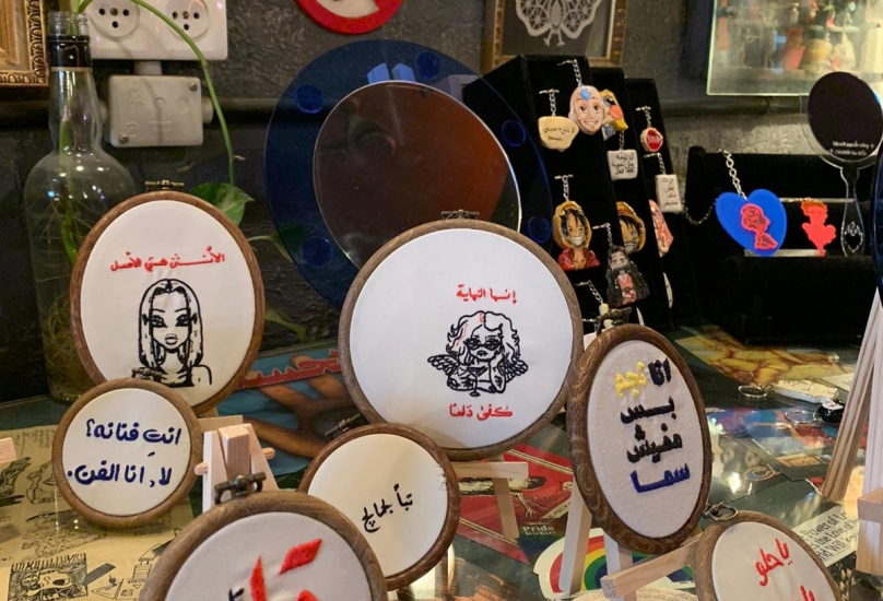 جانب من الأعمال اليدوية