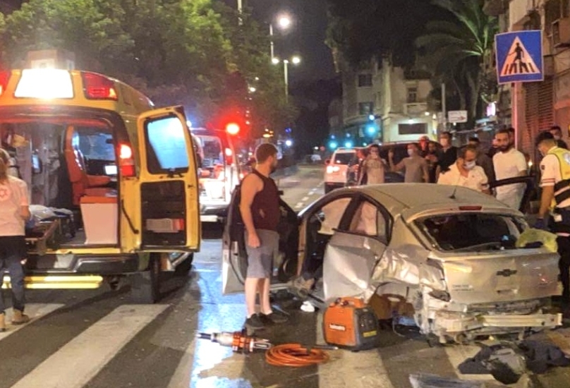 حيفا : اصابة شاب وفتاة بحادث طرق!